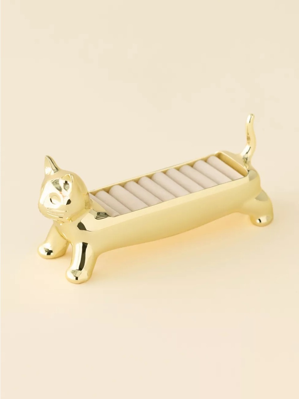 Umbra Gold Cat Ring Holder